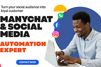 build ai instagram whatsapp lead dm automation on manychat