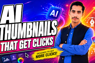 make high CTR ai generated youtube thumbnails fast