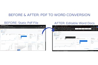 convert your PDF file to editable word document