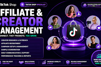manage your tiktok shop affiliate and creator outreach