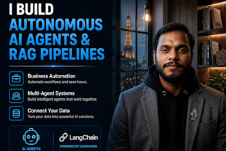 build ai agents and langchain rag pipelines for business
