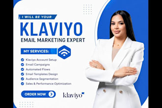 design klaviyo email flows and sales funnels