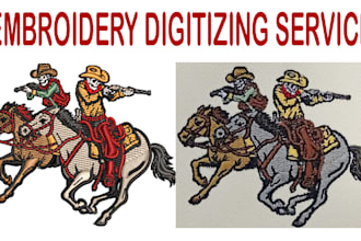 convert your logo into high quality embroidery files