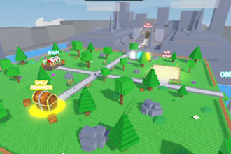 build full game creation, roblox game,roblox map,animation,roblox scripter