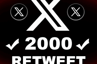 do retweets on your x post 2000 twitter