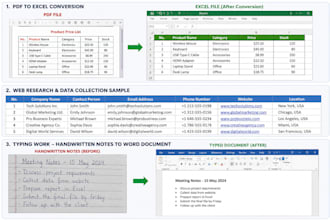 do accurate data entry