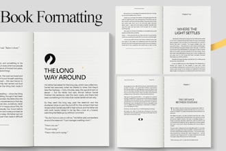 design book formatting and layout, KDP book formatting