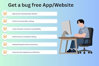 do professional manual QA testing for your website and mobile app