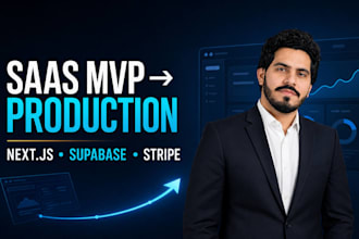 build your saas mvp with nextjs supabase and stripe