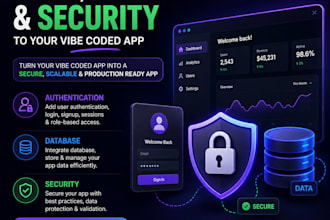 connect database, auth, and stripe to your vibe coded app
