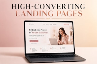 design wordpress squeeze page, website product page and vxl pages