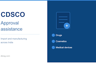 assist you with cdsco approvals
