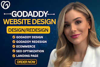 design godaddy website redesign godaddy website design develop godaddy