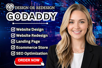 design godaddy website redesign godaddy website design develop godaddy