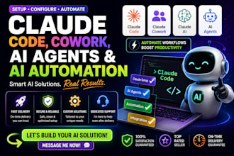 setup claude code, claude cowork, claude ai agent and ai