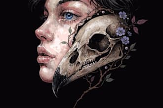 design professional tattoo and custom tattoo