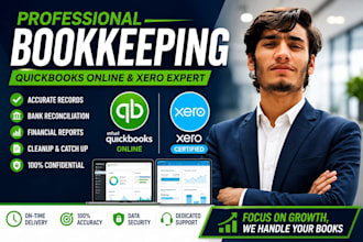 do a professional booking in quickbooks online and xero
