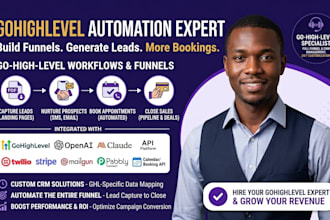 setup gohighlevel, go high level expert workflow CRM ghl automation expert n8n
