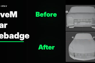 professionally debadge your gta v or fivem car
