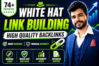 build high quality white hat backlinks for your website