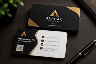 design professional business card within 24 hours