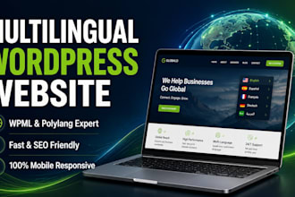 build a multilingual wordpress website