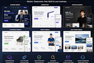 design and build a website for you
