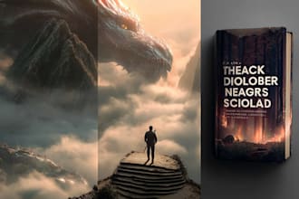 illustrate a childrens book series with magical art