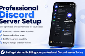 setup a professional discord server