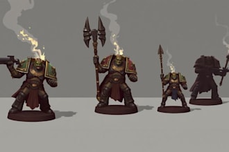 paint your warhammer 40k and fantasy miniature