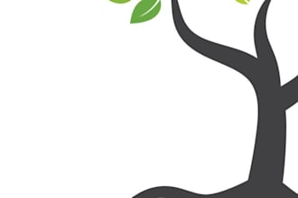 design a beautiful tree logo for your business
