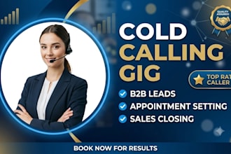 do telemarketing of your business 100 cold calls with uk usa caller id