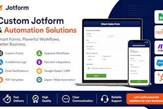 create jotform forms with workflows, conditional logic, and automation