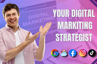 be your digital marketing strategist and facebook ads expert