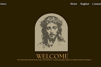 design using canva platform such as web design
