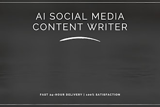 be your ai social media content writer and copywriter