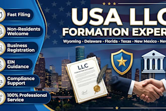 register wyoming llc, delaware llc, florida llc, texas llc, new mexico llc
