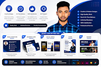 responsive email signature with social icons fiverr