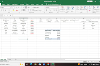 design professional ms excel spreadsheets and dashboards
