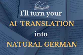 turn your ai translation into natural german