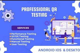 perform professional manual and automated software testing