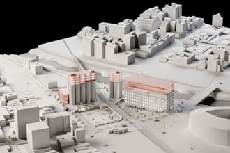 provide stl terrain topography cityscape contour mountain model for 3d printer