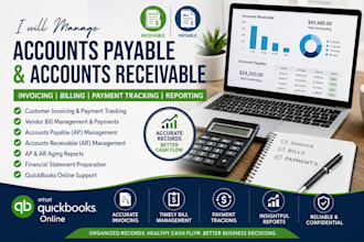 manage accounts payable accounts receivable invoicing and billing