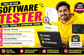 write selenium automation tests for your website or saas