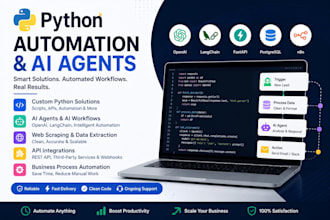 develop python scripts automation web scraping and apis