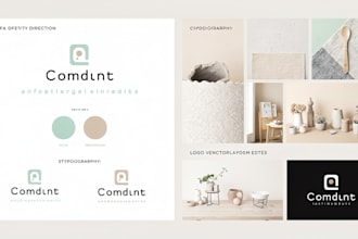 design logo, brand identity, visual direction for branding