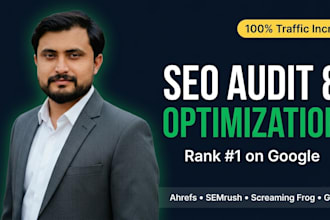 complete SEO audit and on page optimization for your website