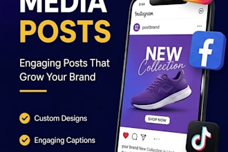 create engaging social media posts