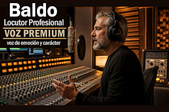 voz impactante para tus anuncios, radio y publicidad