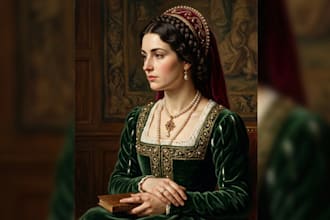 paint renaissance art oil painting portrait